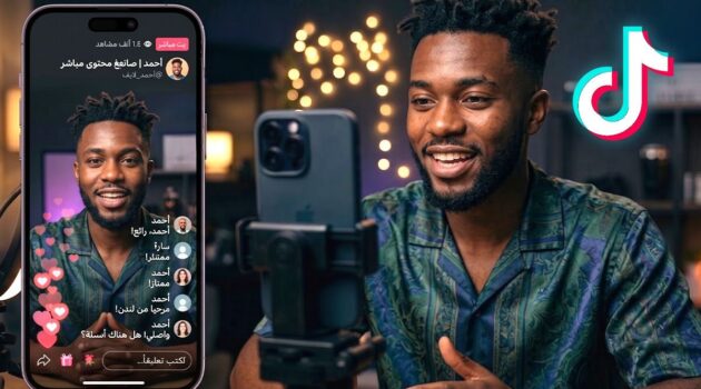 how to go live on tiktok