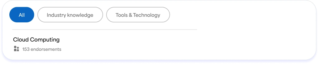 Buy LinkedIn Endorsements