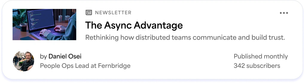 Buy LinkedIn Newsletter Subscribers