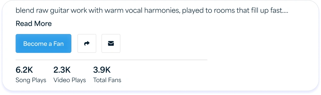Buy ReverbNation Fans
