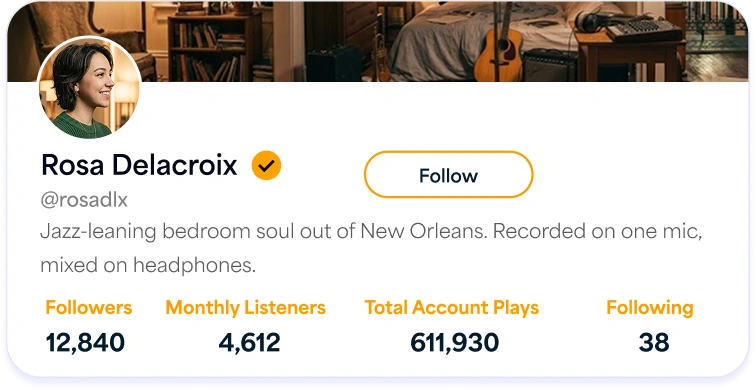 Profile preview
