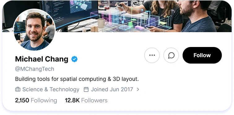 Profile preview