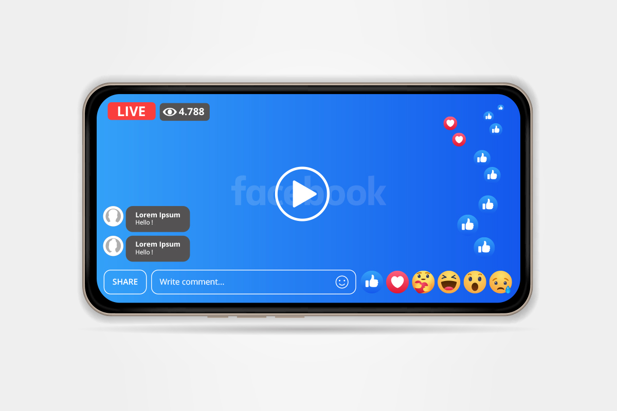 make use of facebook live streaming
