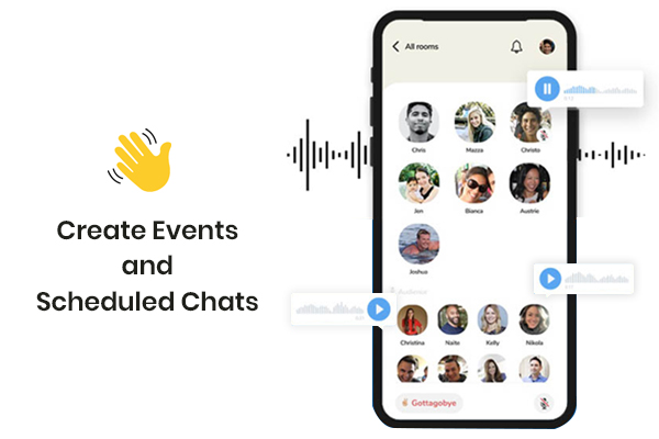 Create Events and Scheduled Chats