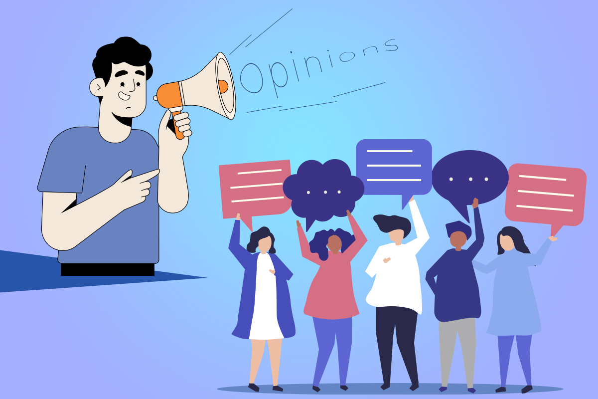 Ask Audience to Share their Opinions