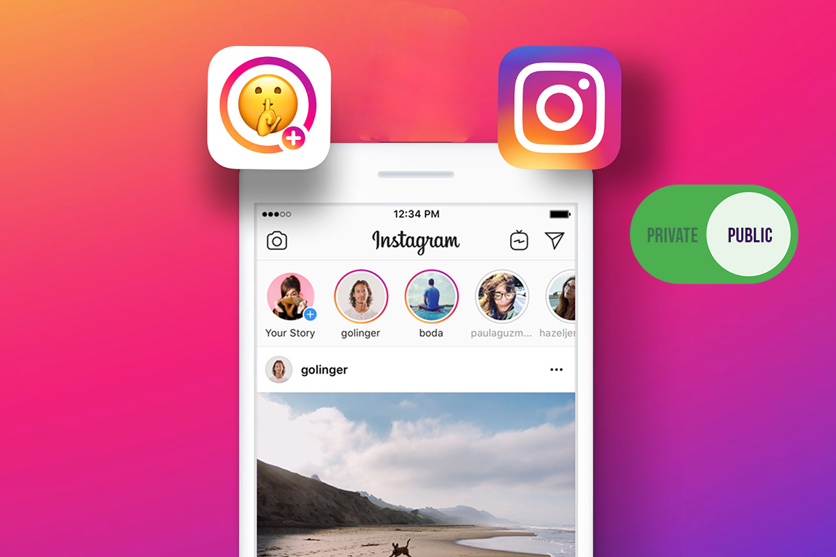 make your instagram story public