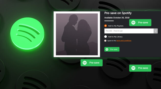 how to get more Spotify pre-saves