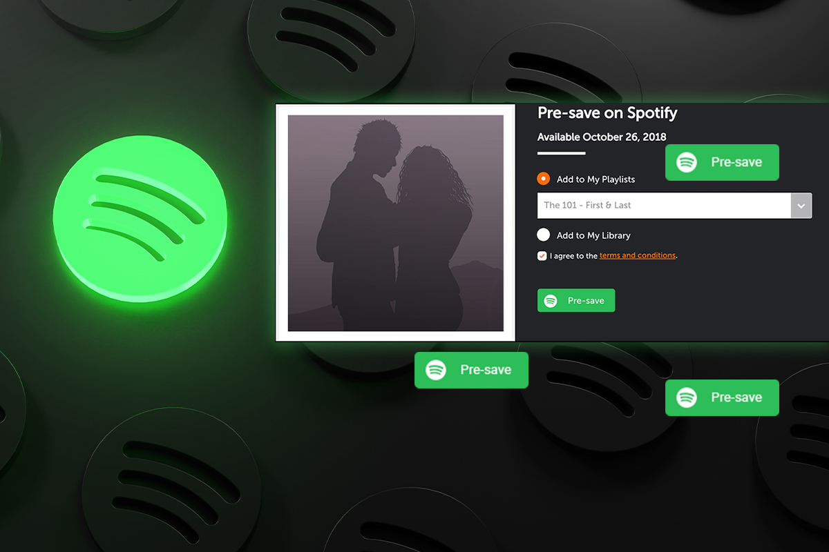 how to get more Spotify pre-saves