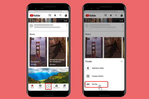How to Go Live On YouTube Via the Mobile App