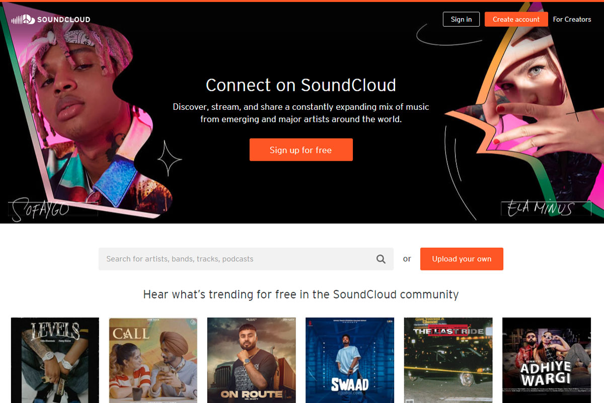 How to Upload Track on SoundCloud Website 1
