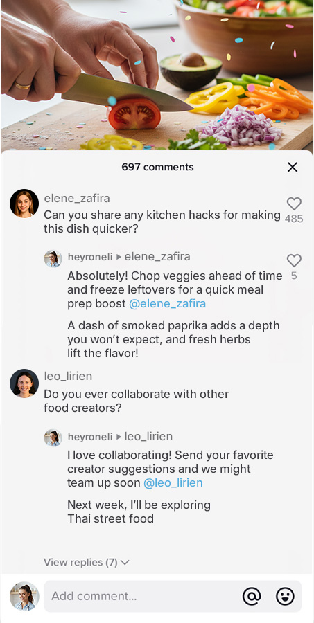 engage and build a loyal tiktok community