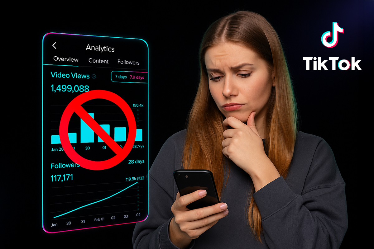 ignoring tiktok analytics