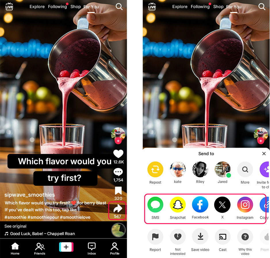 promote your tiktok video everywhere