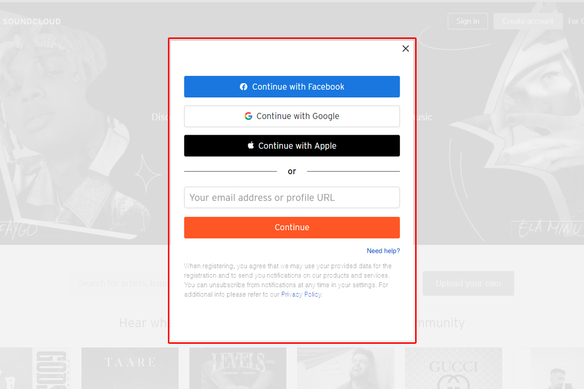 How to Apply For a Verified Soundcloud Profile 1