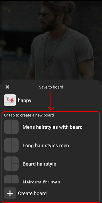 How to Repin on Pinterest on mobile 3
