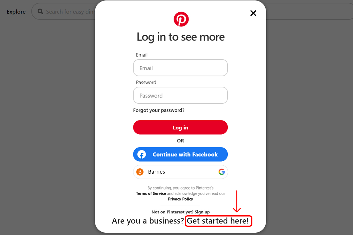 How to Set Up A Pinterest Business Account 2
