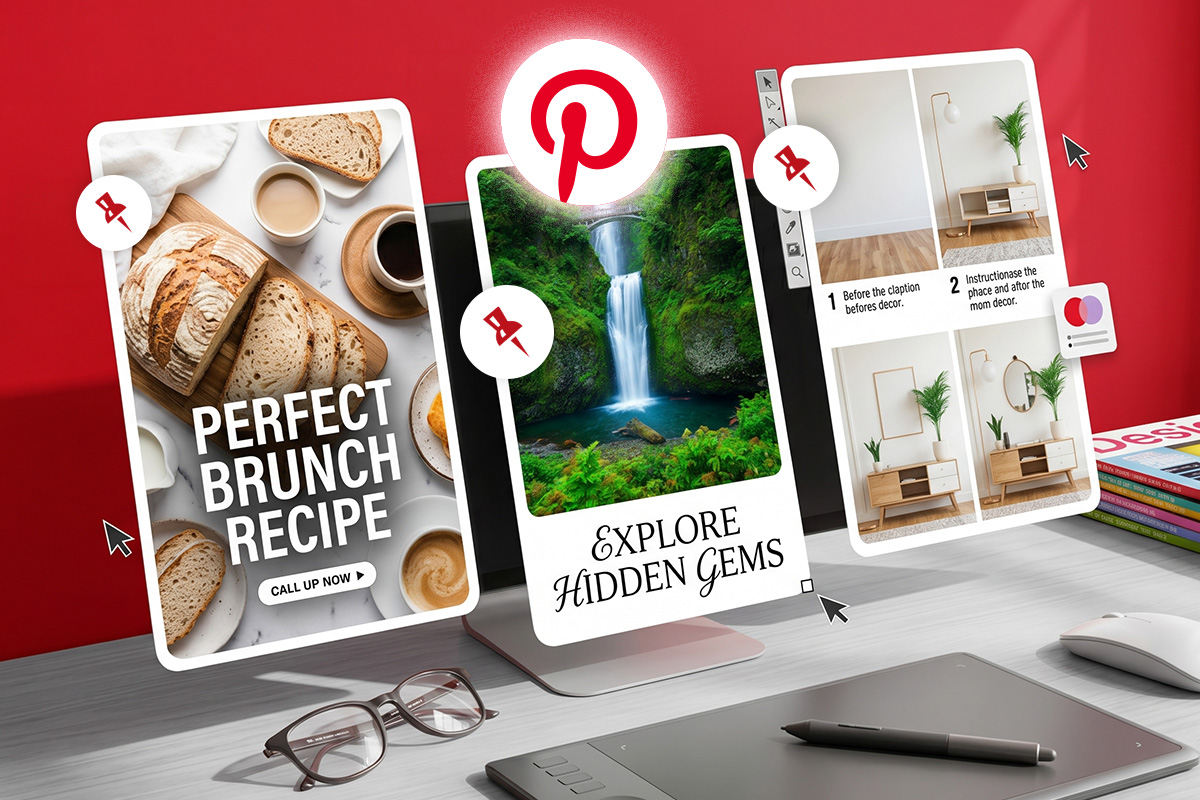 create eye catching pin designs