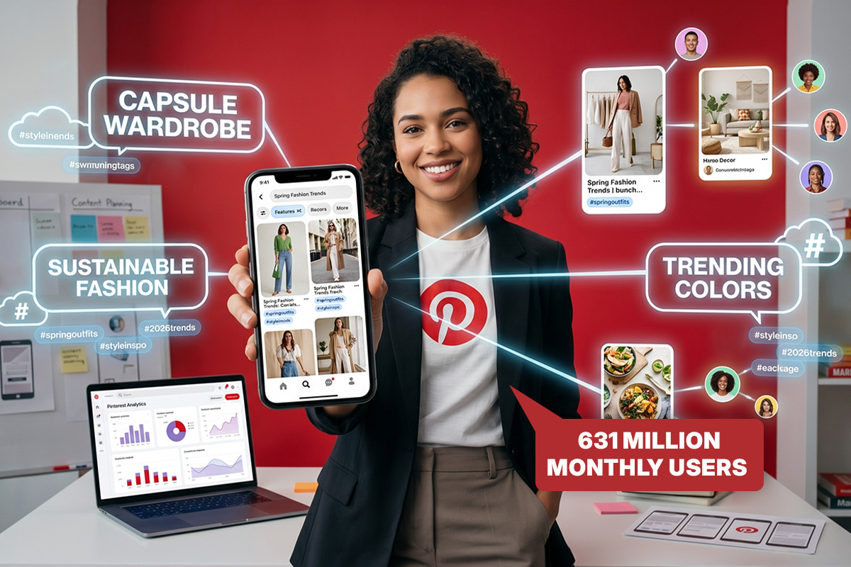 how pinterest hashtags work