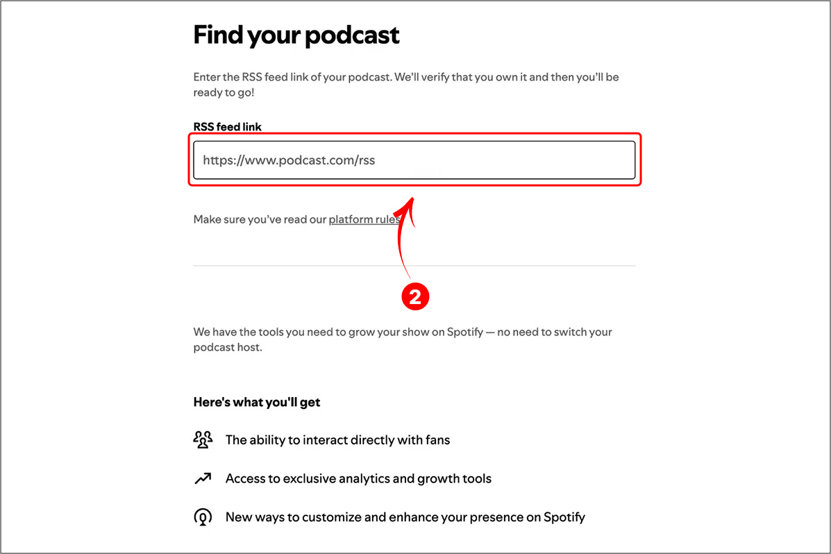 click-get-started-and-paste-your-rss-feed-link