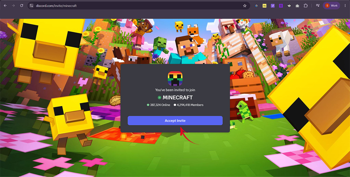 create a strong invite link