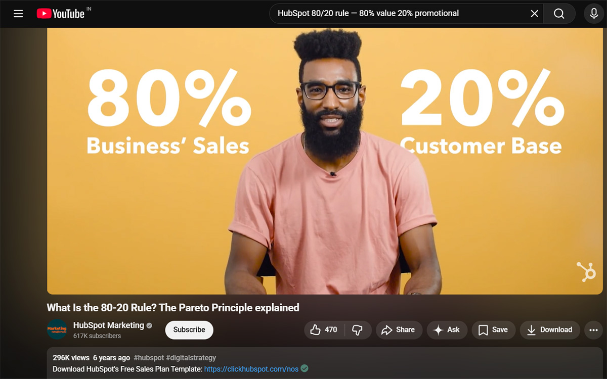 create the right type of video content