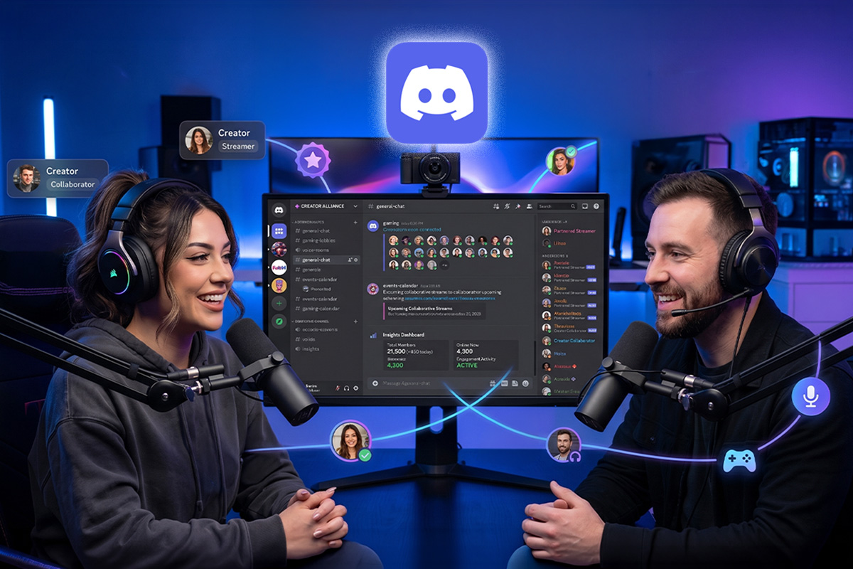 partner with streamers and content creators