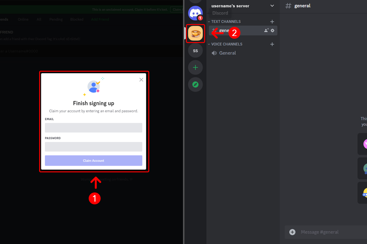 how to stream on discord mac step-1 & 2
