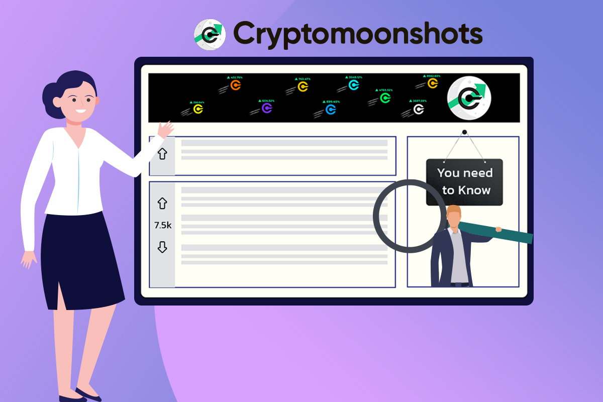 CryptoMoonShots Subreddit - Things You need to Know