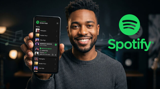 how to get your music in spotify