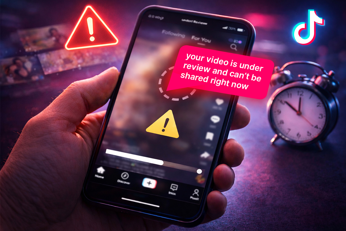 video stuck in a review