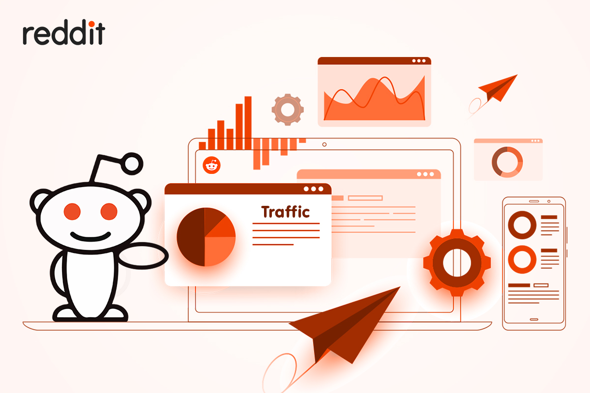 how to get traffic from reddit