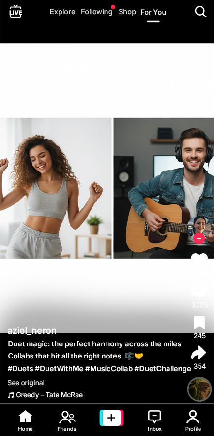 leverage tiktok duets and stitches