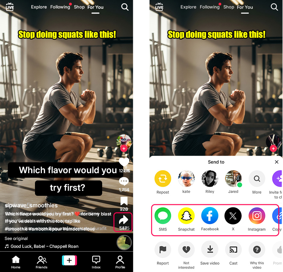 promote your tiktok videos everywhere