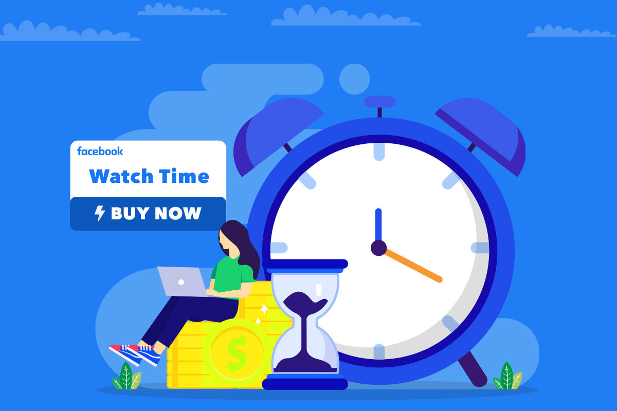 buy Facebook watch time