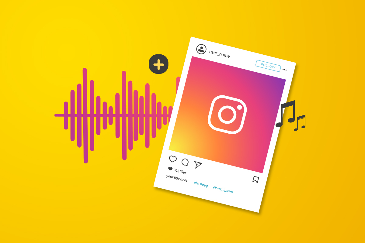 how to add music to your instagram post