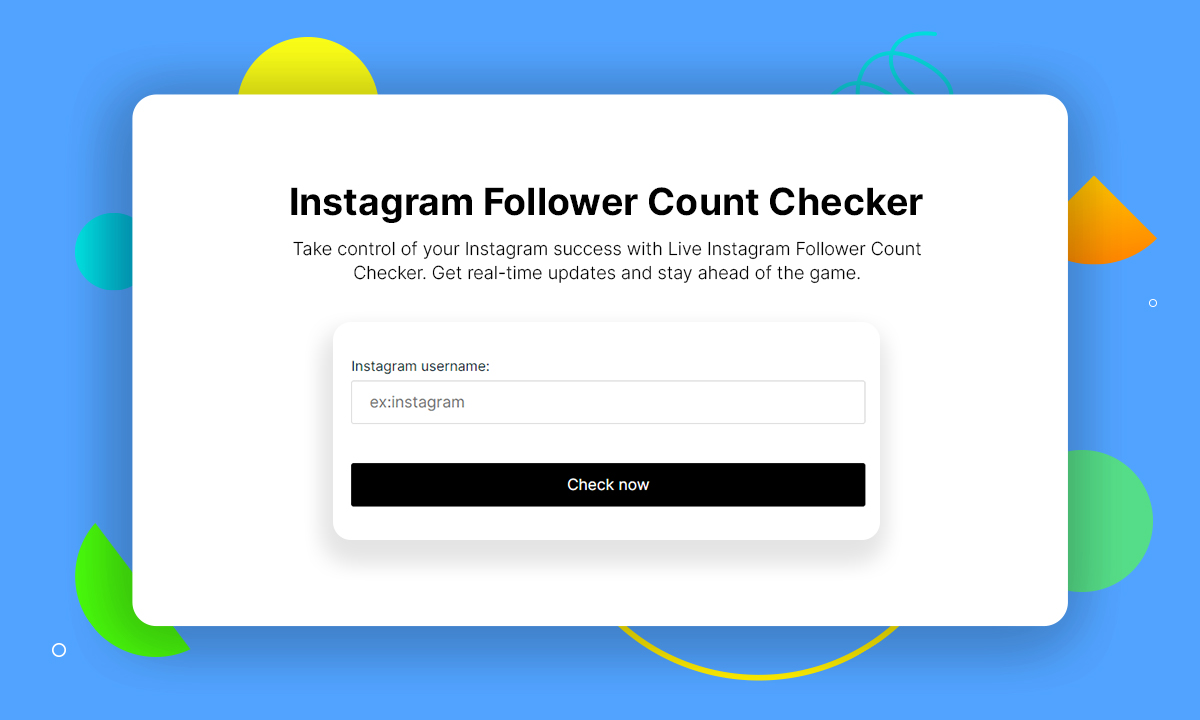 instagram follower count tools