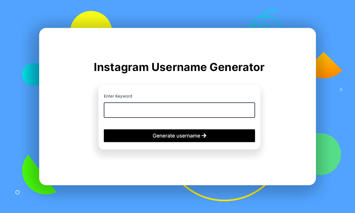 instagram username generator