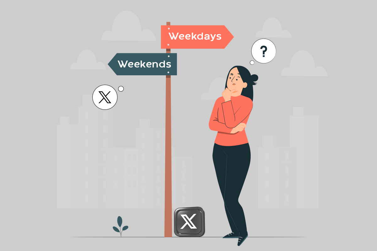 Which works better for X weekdays or weekends