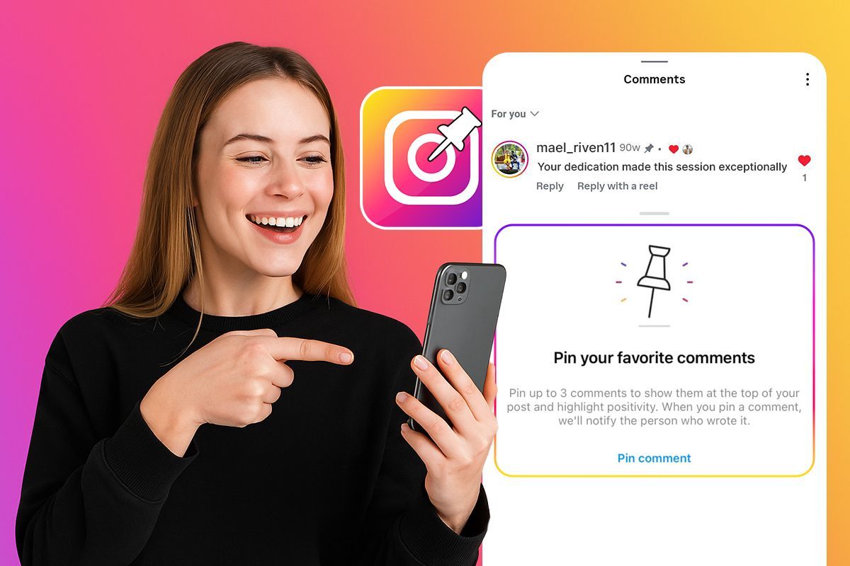 how to pin a popular comment on instagram
