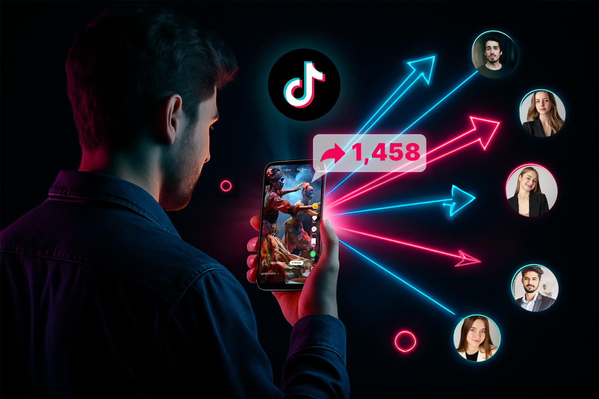 how to share tiktok videos