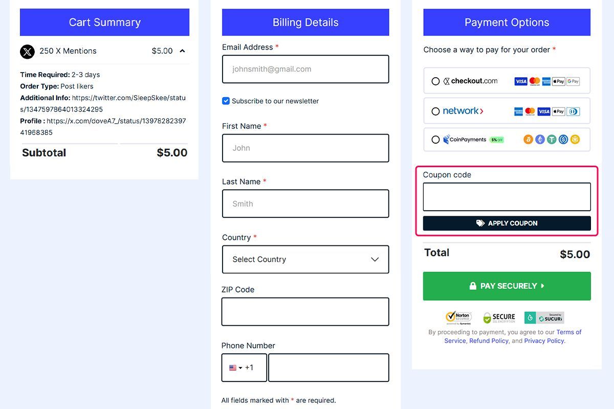 apply coupon code x mentions apply coupon code x mentions