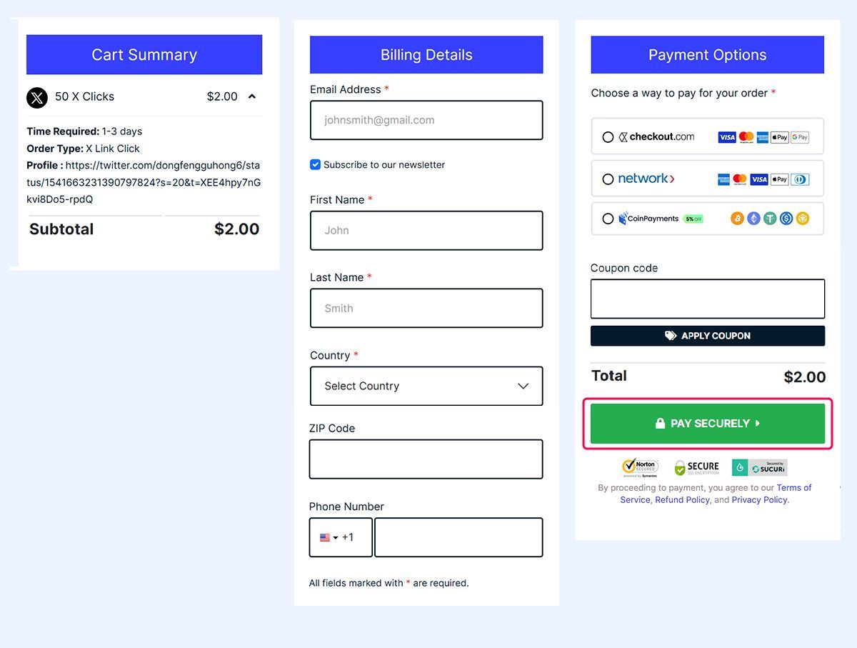 finalize transaction x clicks finalize transaction x clicks