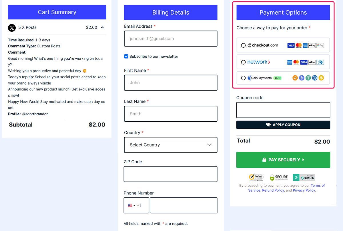 select payment gateway x posts select payment gateway x posts