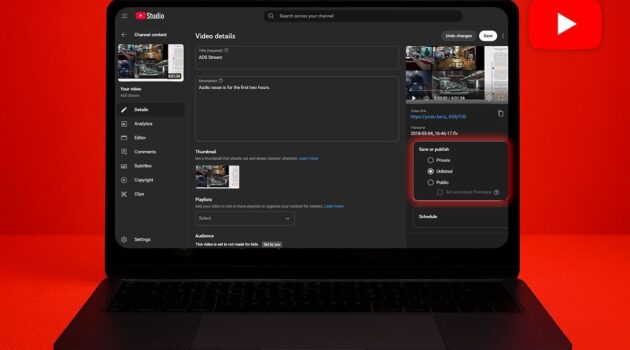 what does unlisted mean on youtube