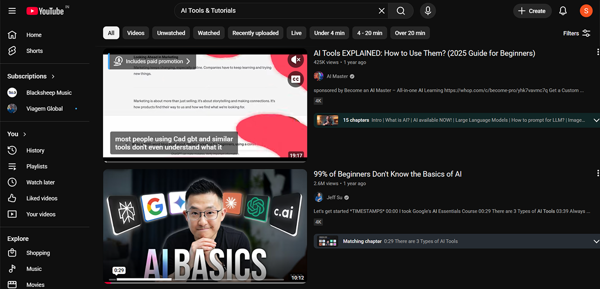 ai tools & tutorials ai tools & tutorials