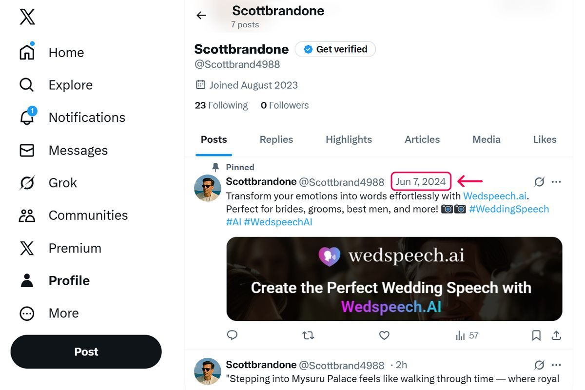 click on the timestamp click on the timestamp