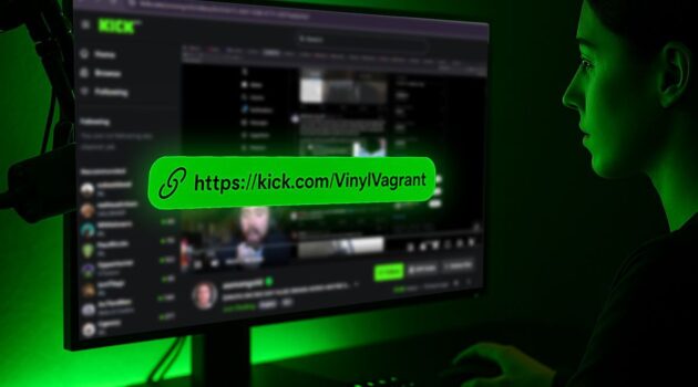 how to get your kick video url