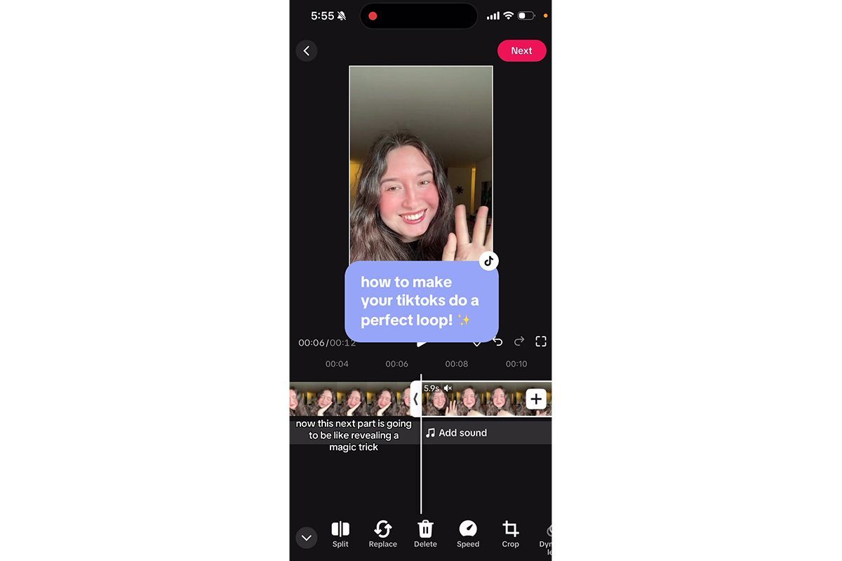keep the tiktok video short and loop-friendly keep the tiktok video short and loop-friendly