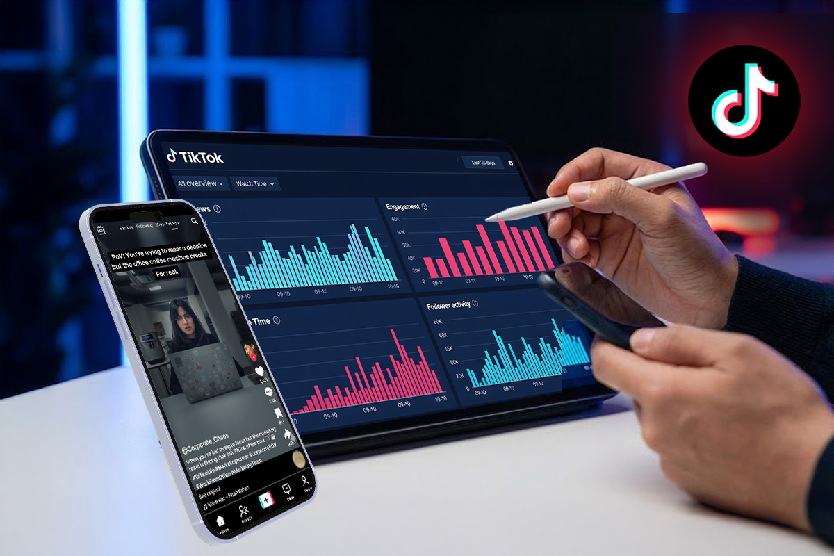 not using tiktok analytics