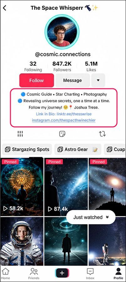 write a clear bio write a clear bio